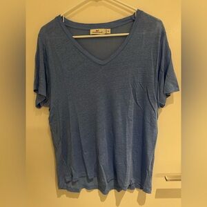 Vineyard Vines Light Blue V-Neck Tee